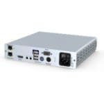 Rückseite des DP1.2-Vision-CAT-AR-CON-2 DisplayPort 1.2 KVM-Arbeitsplatzmodul von Guntermann und Drunck