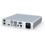 Rückseite des DP1.2-Vision-CAT-ARU-CON-2 DisplayPort 1.2 KVM-Arbeitsplatzmodul von Guntermann und Drunck