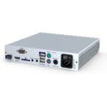 Rückseite des DP-Vision-Fiber-AR-CON DisplayPort 1.1 KVM-Extender von Guntermann und Drunck