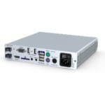 Rückseite des DP-Vision-Fiber-ARU2-CON DisplayPort 1.1 KVM-Extender von Guntermann und Drunck