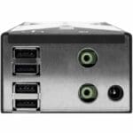 Front Ansicht des Receivers des ADDERLink X-DVI PRO-MS Dual-Head DVI KVM Extender über CATx von Adder