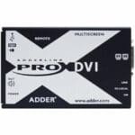 Top Ansicht des Receiver des ADDERLink X-DVI PRO-MS Dual-Head DVI KVM Extender über CATx von Adder