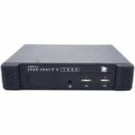 Front Ansicht des ALIF1102R DisplayPort KVM über IP Receiver von Adder