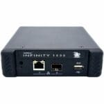 Vorderseite des ALIF1102T DisplayPort KVM über IP Transmitter von Adder